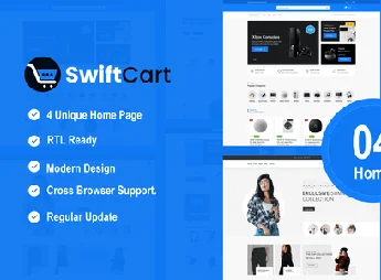 SwiftCart – Multipurpose WooCommerce WordPress Theme