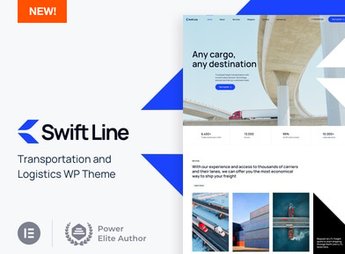 SwiftLine – Transportation Logistics WordPress Theme
