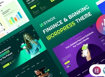 Synox – Finance & Banking WordPress Theme