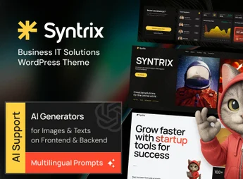 Syntrix – Business IT Solutions WordPress Theme