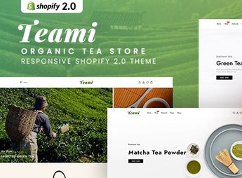 Teami – Organic Tea Store Shopify 2.0 Theme