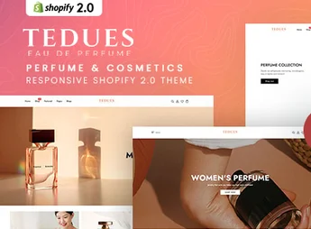 Tedues – Perfume & Cosmetics Shopify 2.0 Theme