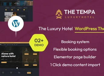 Tempa – The Luxury Hotel WordPress