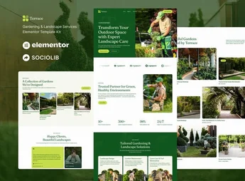 Terrace – Gardening & Landscape Services Elementor Template Kit