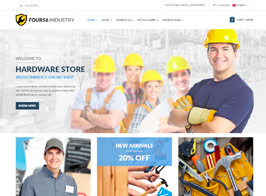 456 Industry – Repair Tools Shop & Construction / Building / Renovation WP Theme