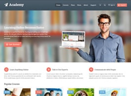 Academy – Learning Management Theme