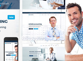 Accounting – Business, Consulting and Finance WordPress theme