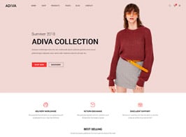 Adiva – eCommerce WordPress Theme