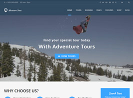 Adventure Tours – WordPress Tour/Travel Theme