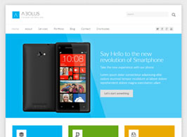 Aeolus – Corporate Minimalist WordPress Theme
