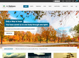 AidReform – NGO Donation and Charity Theme
