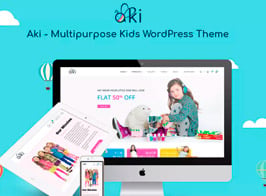 Aki – Multipurpose Kids WordPress Theme