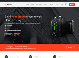 Alaska – WHMCS & Hosting WordPress Theme