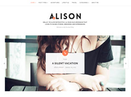 Anne Alison – Soft Personal Blog Theme