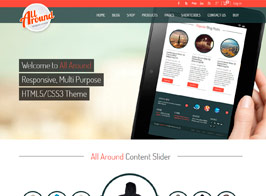 All Around – Universal WordPress Shop Template