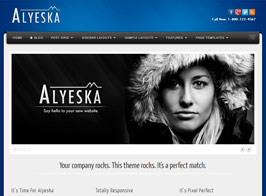 Alyeska – Responsive WordPress Theme
