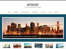 Anthology – Elegant WordPress Theme