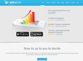 AppMojo – Software Landing Page