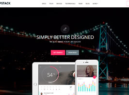 AppStack – One Page App Theme