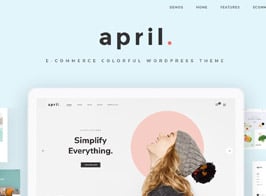 APRIL – Fashion WooCommerce WordPress Theme