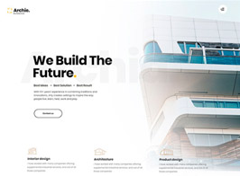 Archia – Architecture & Interior WordPress Theme
