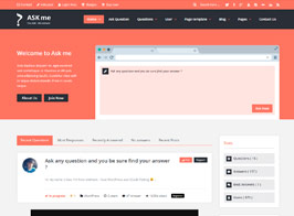 Ask Me – Responsive Questions & Answers WordPress