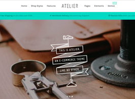 Atelier – Creative Multi-Purpose eCommerce Theme