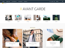 Avantgarde – WordPress Blog Theme
