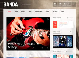 Banda – WordPress Music Magazine