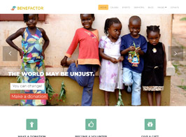 Benefactor Nonprofit Multipurpose WordPress Theme