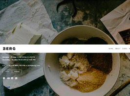 BERG – Restaurant WordPress Theme