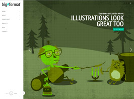 BigFormat – Responsive Fullscreen WordPress Theme