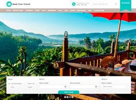 Book Your Travel – Online Booking WordPress Theme