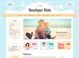 Boutique Kids – Creative WordPress WooCommerce