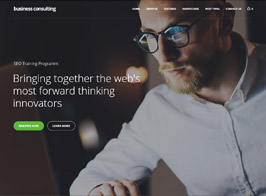Business Consulting – Coaching, Business Training & Consulting WordPress Theme