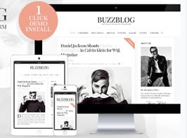 BuzzBlog – Clean and Personal WordPress Blog Theme