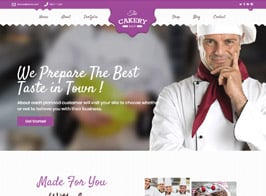 Cakeryshop – Cake WordPress Theme