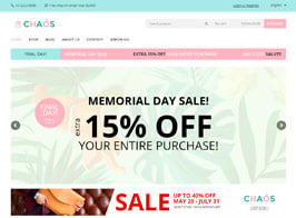 Chaos – Responsive Bag Shop Theme
