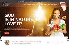 Church and Events – Theme for Churches and Events