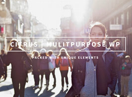 Citrus – Creative One Page Multi-Purpose Theme