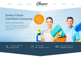 Cleanco – Cleaning Company WordPress Theme