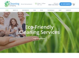 Cleaning Services WordPress Theme + RTL