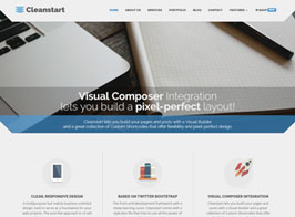 CLEANSTART – Responsive Multi-Purpose WordPress Theme