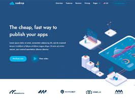Codrop – App Landing Page And One Page Template