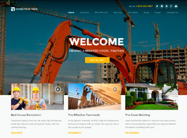 Construction WordPress Theme