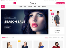 Creta – Flower Shop WooCommerce WordPress Theme