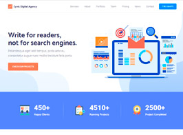 Cynic – Digital Agency WordPress Theme