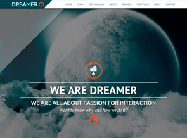 Dreamer – Photo & Video Parallax WordPress Theme