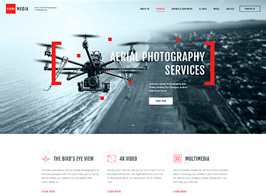 Drone Media | Aerial Photography & Videography WordPress Theme + Elementor