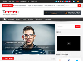 Effective – Responsive WP News Magazine blog